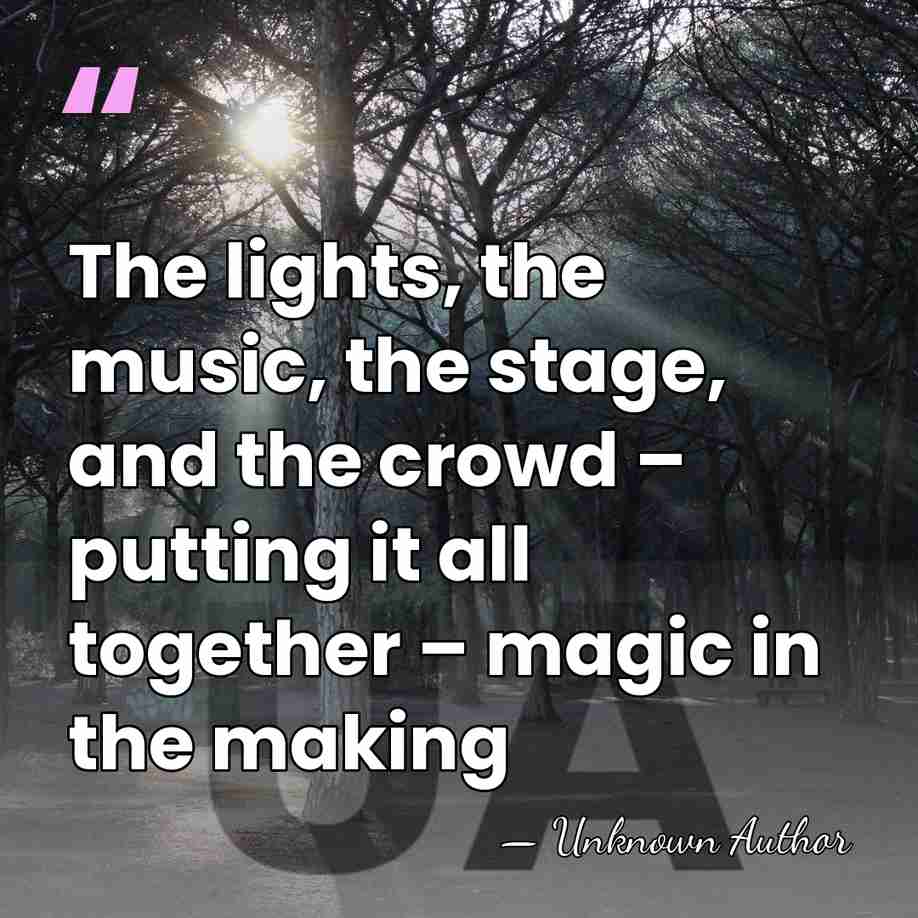 The lights, the music, the stage, and the crowd – putting it&hellip; - Nina Flowers