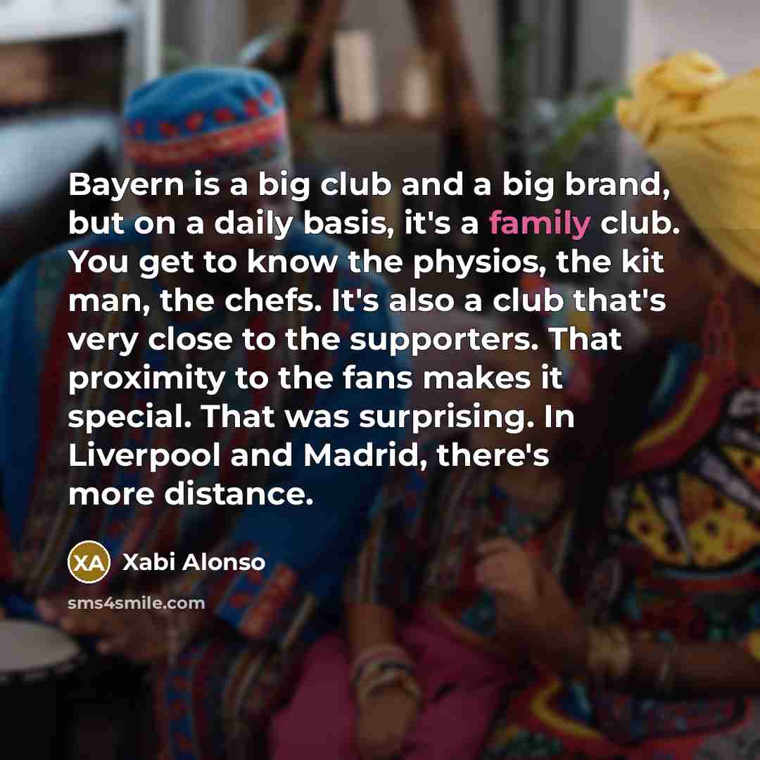“Bayern is a big club and a big brand, but…” quote by Xabi Alonso