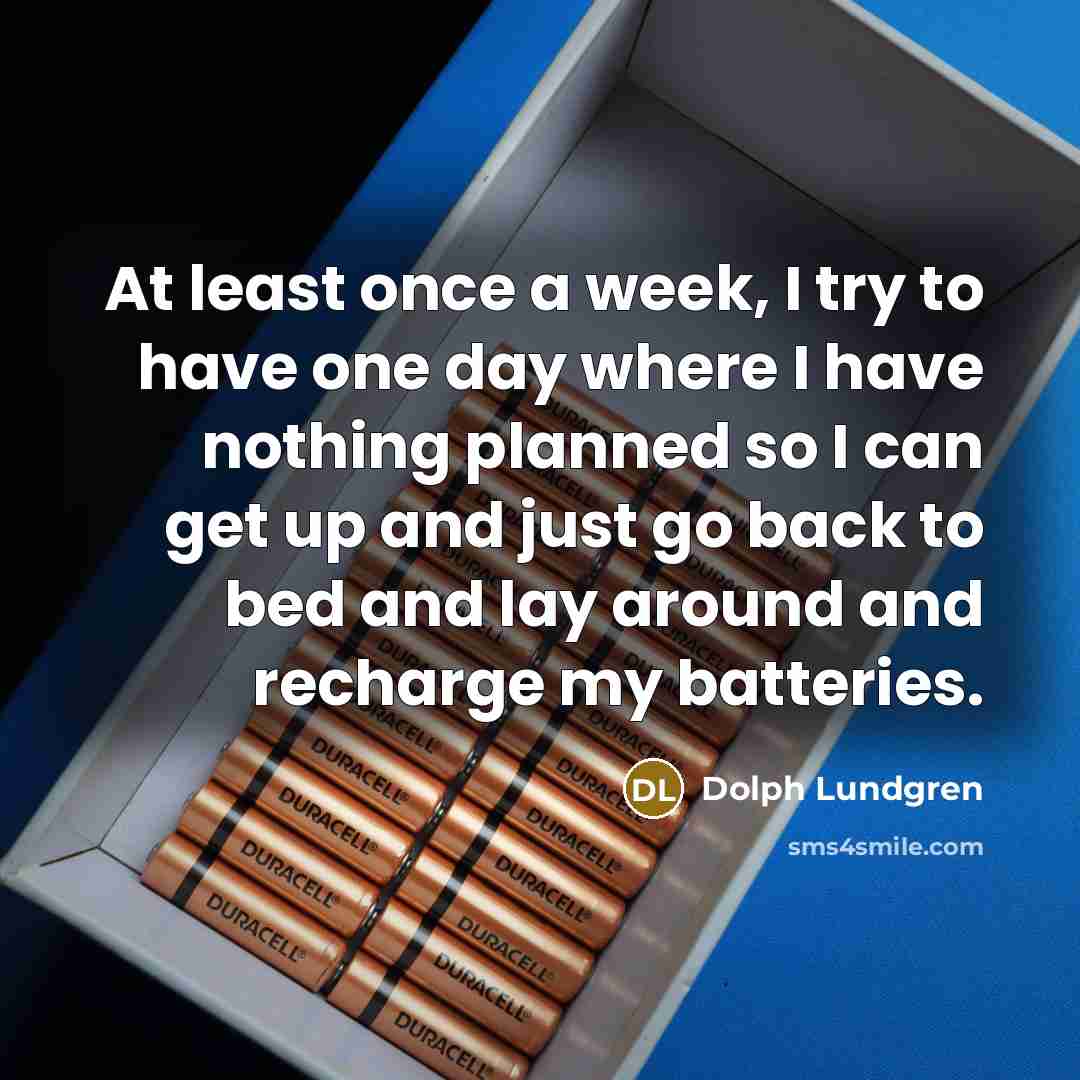 “At least once a week, I try to have one…” quote by Dolph Lundgren