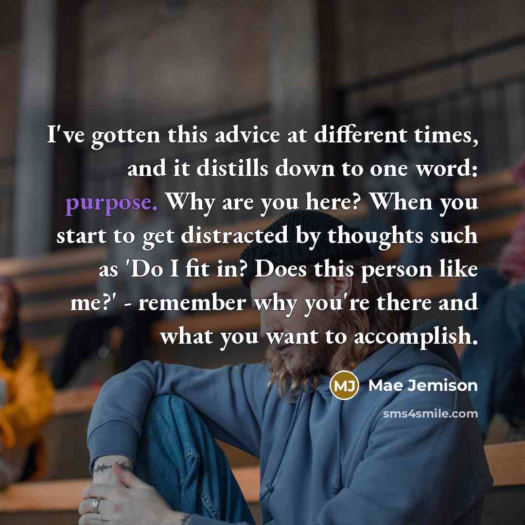 “I've gotten this advice at different times, and it distills…” quote by Mae Jemison