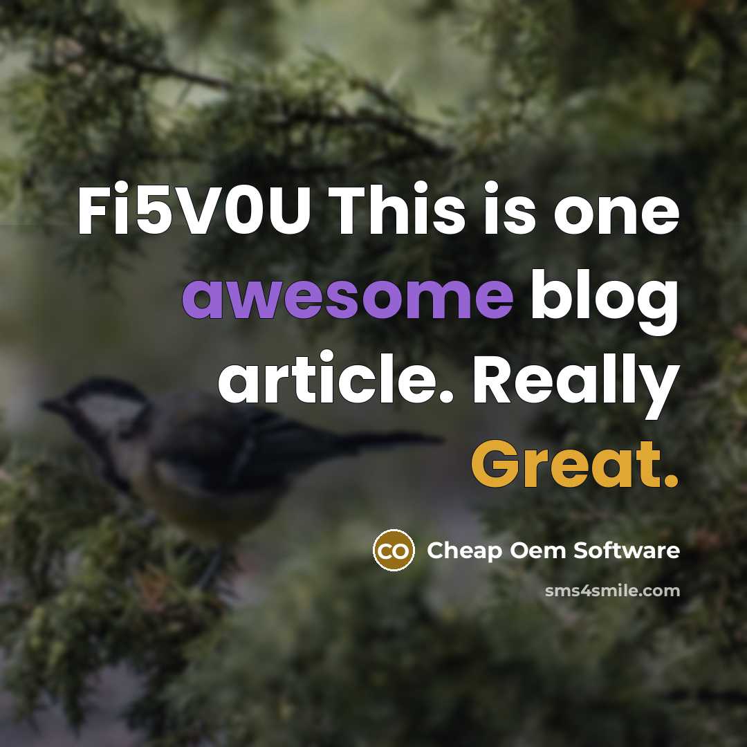 “Fi5V0U This is one awesome blog article. Really Great.” quote by Cheap Oem Software