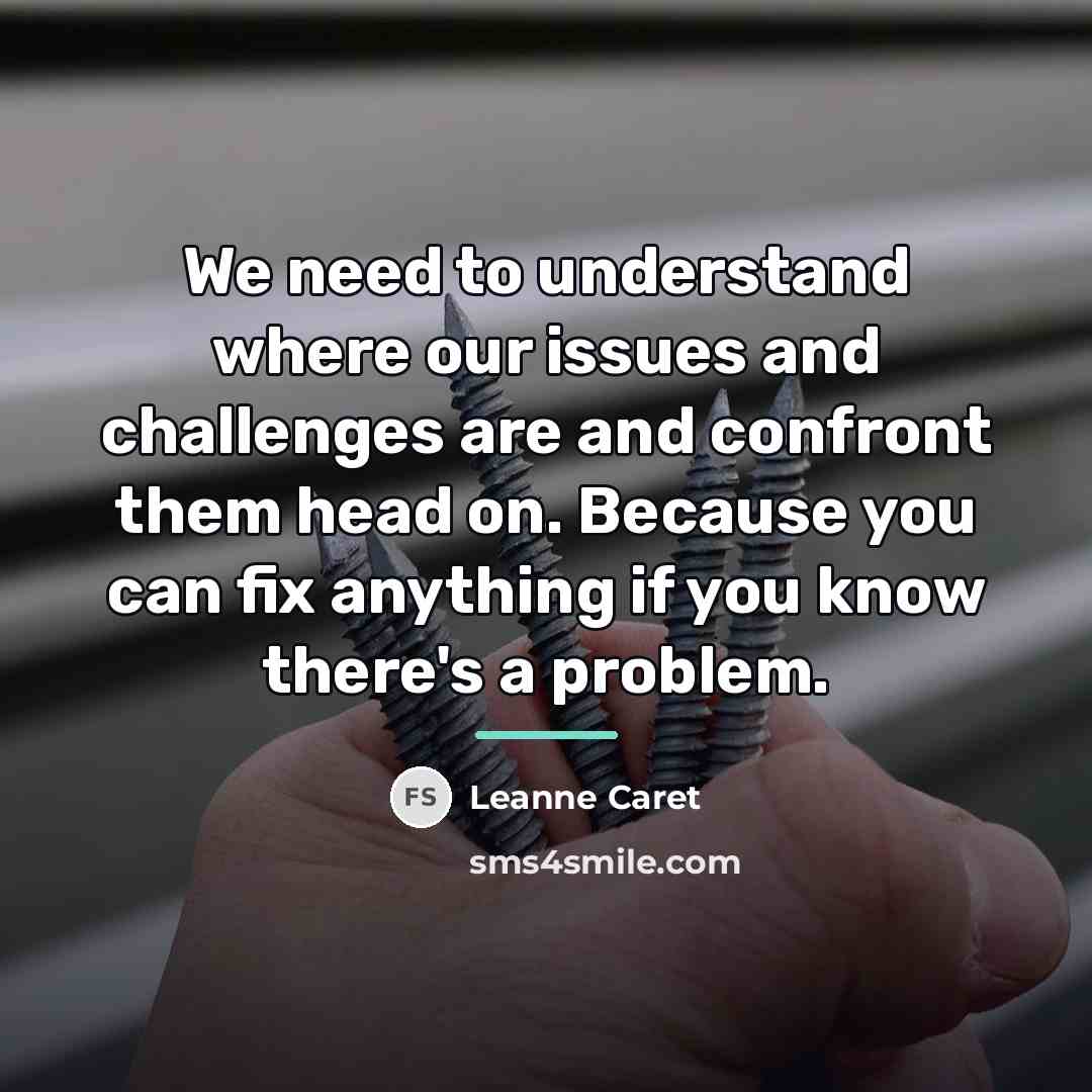 “We need to understand where our issues and challenges are…” quote by Leanne Caret