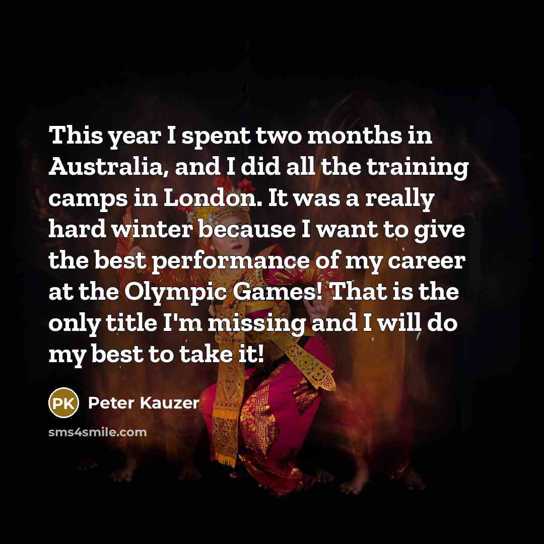 “This year I spent two months in Australia, and I…” quote by Peter Kauzer