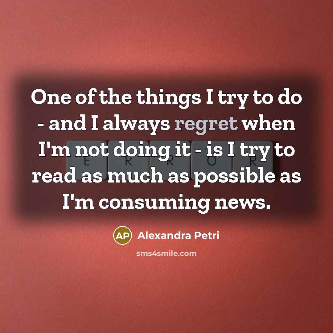 “One of the things I try to do - and…” quote by Alexandra Petri