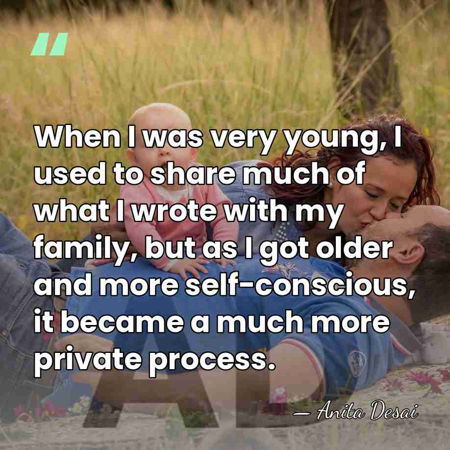 When I was very young, I used to share much of what&hellip; - Anita Desai
