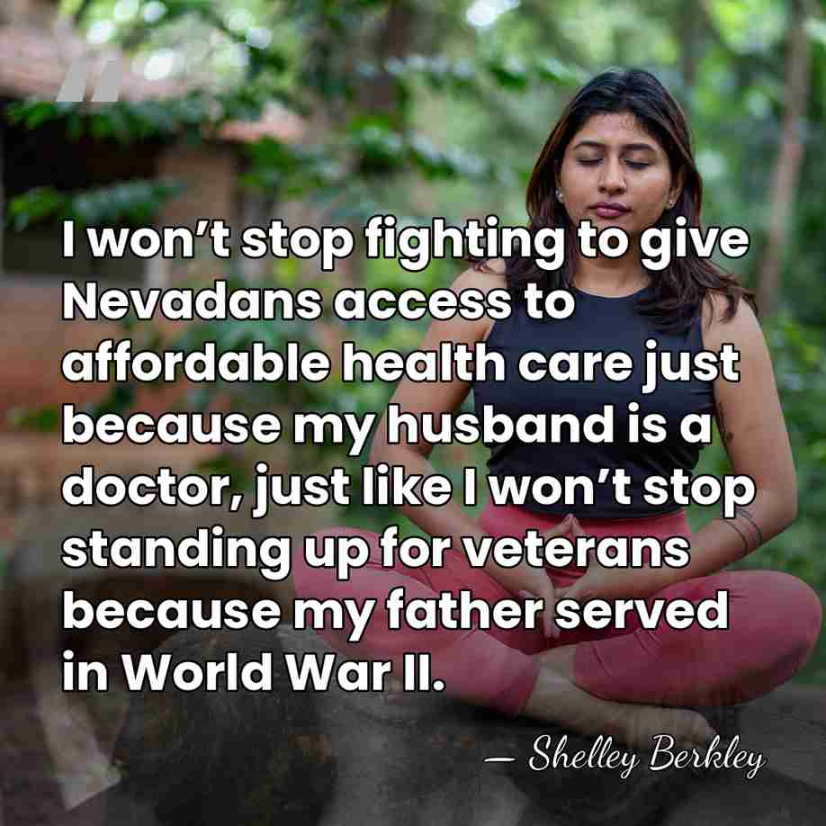 I won’t stop fighting to give Nevadans access to affordable health care&hellip; - Shelley Berkley