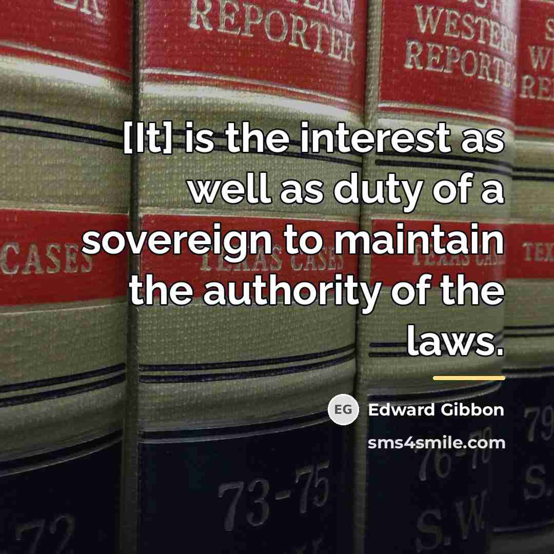 “[It] is the interest as well as duty of a…” quote by Edward Gibbon