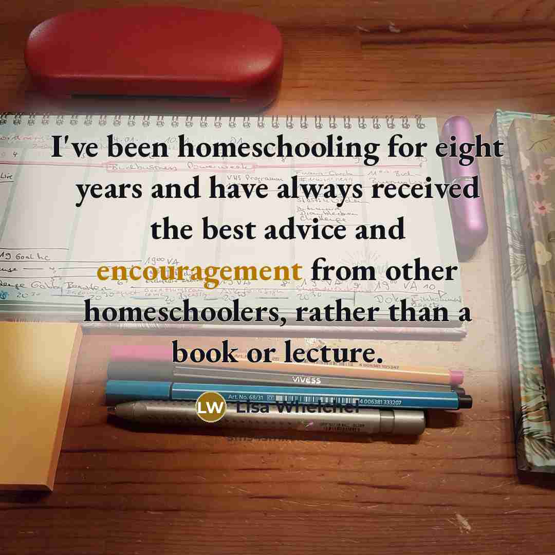 “I've been homeschooling for eight years and have always received…” quote by Lisa Whelchel