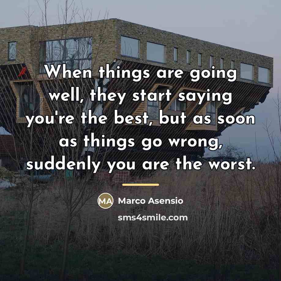 “When things are going well, they start saying you're the…” quote by Marco Asensio