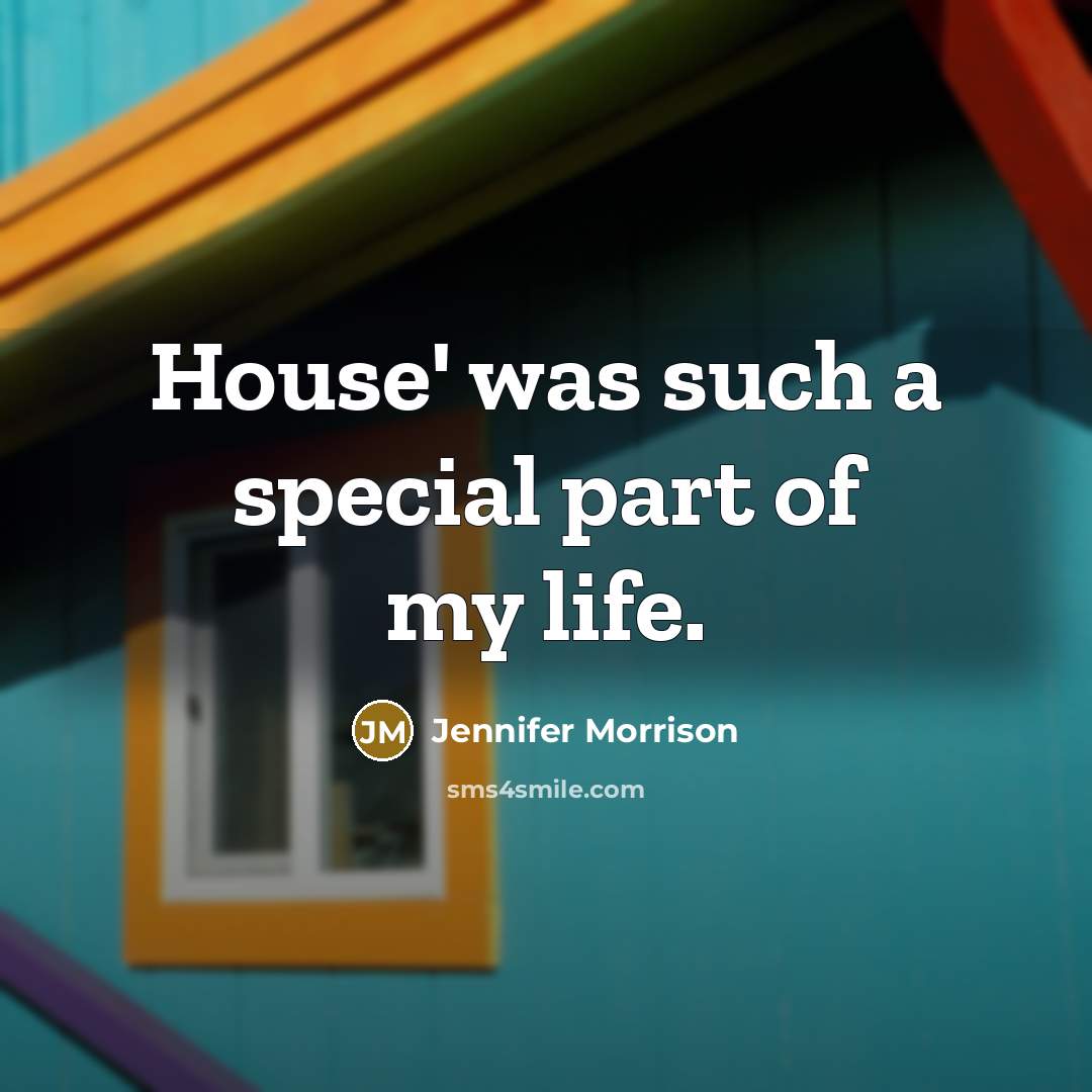 “House' was such a special part of my life.” quote by Jennifer Morrison