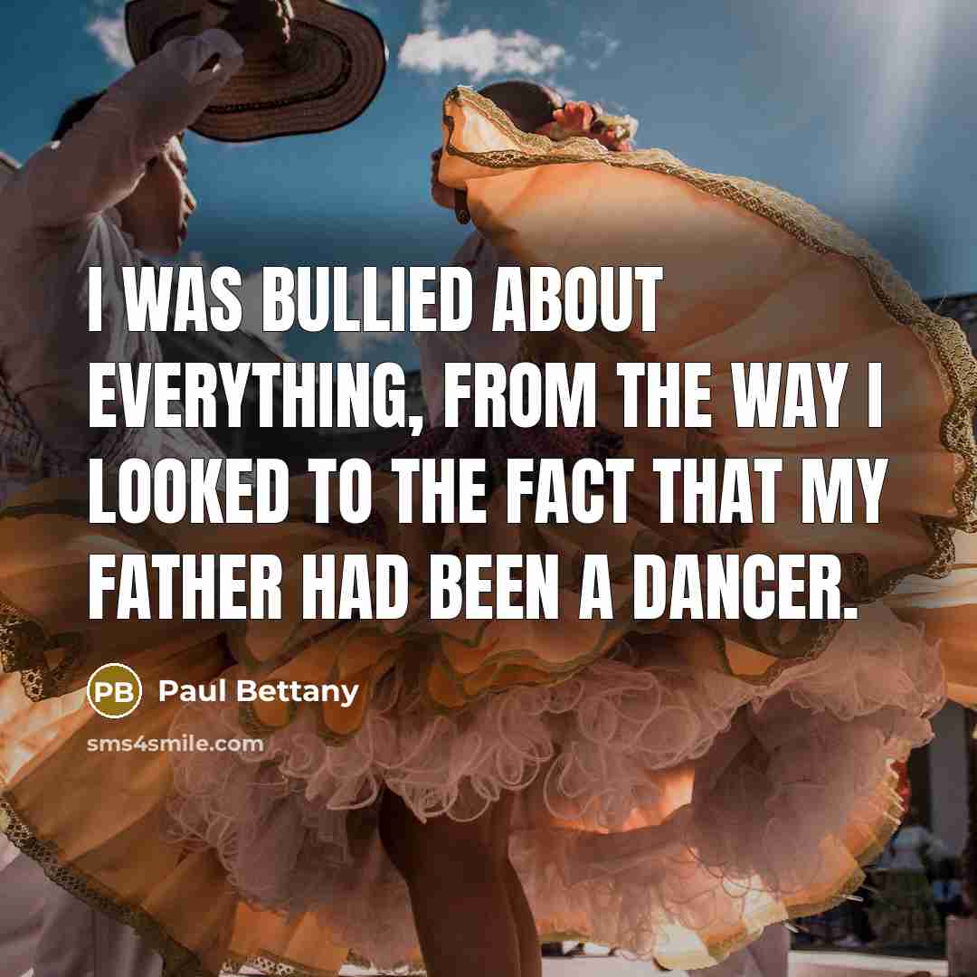 “I was bullied about everything, from the way I looked…” quote by Paul Bettany