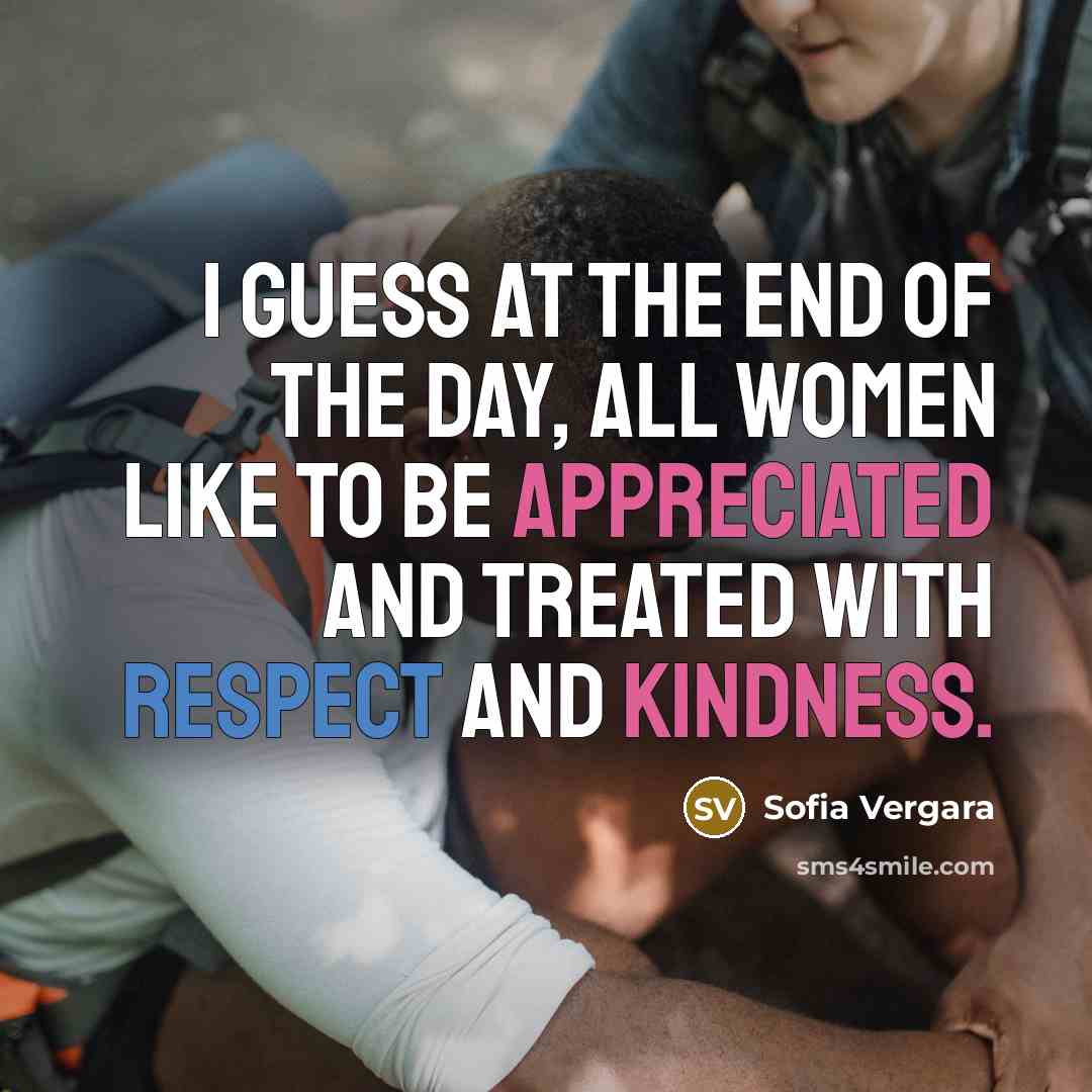 “I guess at the end of the day, all women…” quote by Sofia Vergara