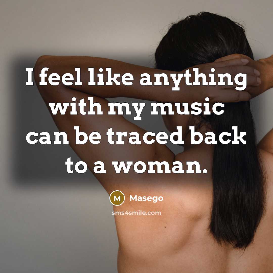 “I feel like anything with my music can be traced…” quote by Masego