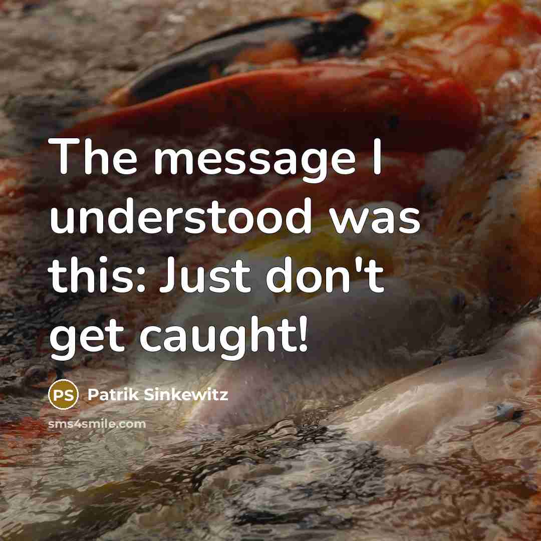 “The message I understood was this: Just don't get caught!…” quote by Patrik Sinkewitz