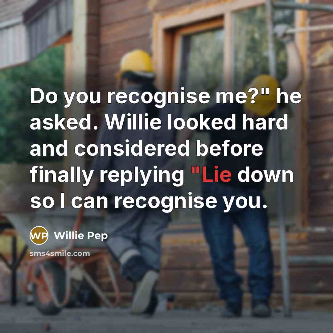 “Do you recognise me?" he asked. Willie looked hard and…” quote by Willie Pep