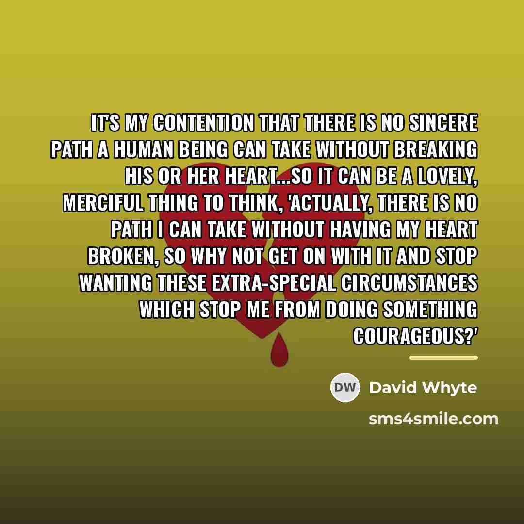 “It's my contention that there is no sincere path a…” quote by David Whyte