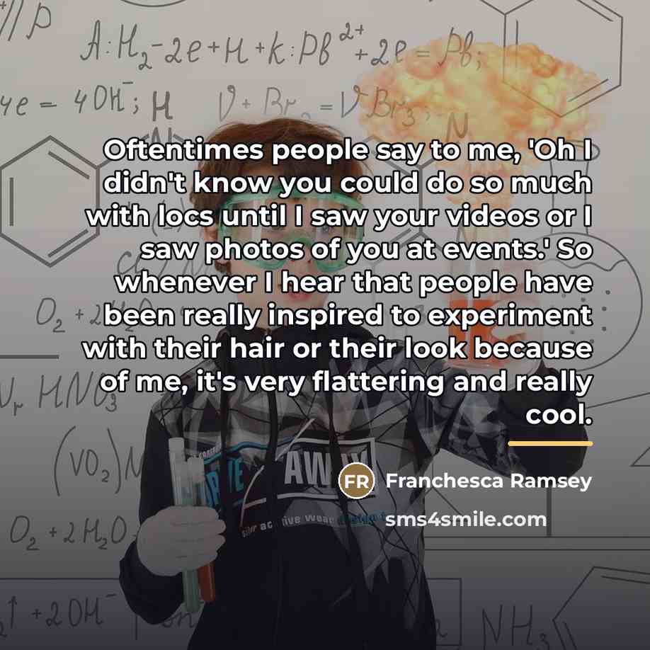 “Oftentimes people say to me, 'Oh I didn't know you…” quote by Franchesca Ramsey