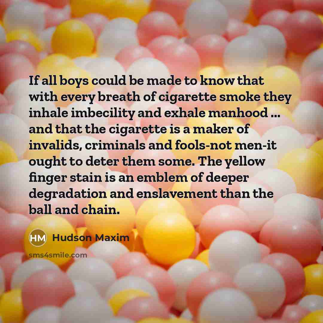 “If all boys could be made to know that with…” quote by Hudson Maxim