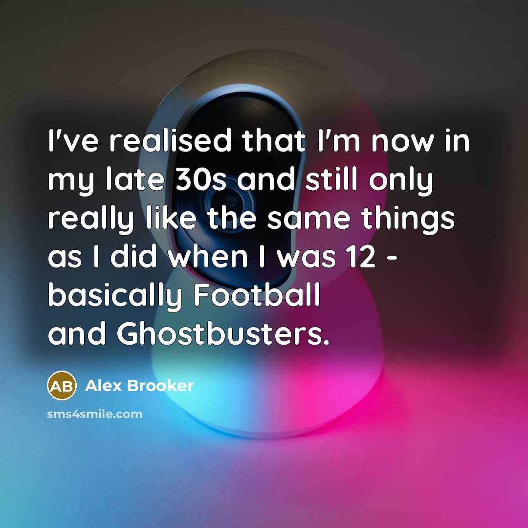 “I've realised that I'm now in my late 30s and…” quote by Alex Brooker