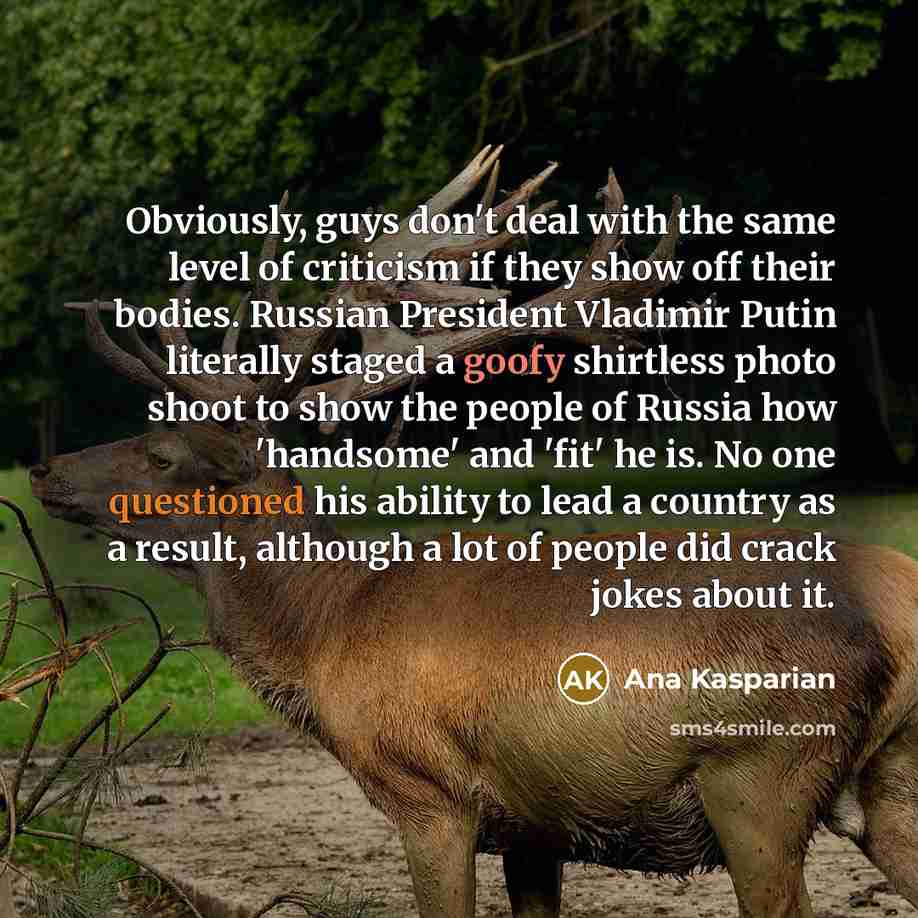 “Obviously, guys don't deal with the same level of criticism…” quote by Ana Kasparian