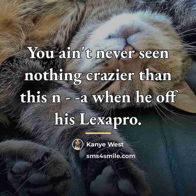 “You ain't never seen nothing crazier than this n -…” quote by Kanye West