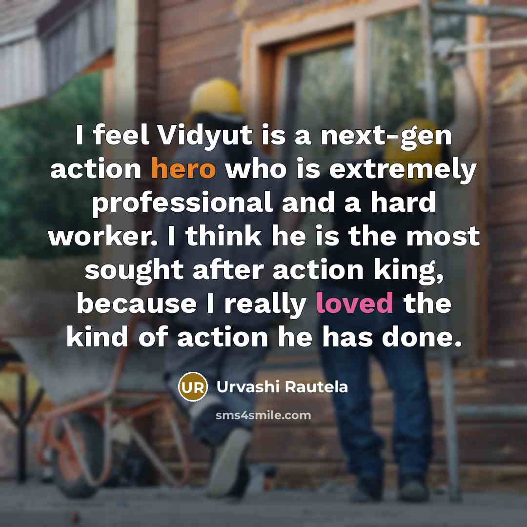 “I feel Vidyut is a next-gen action hero who is…” quote by Urvashi Rautela