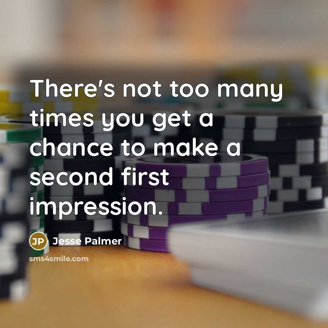 “There's not too many times you get a chance to…” quote by Jesse Palmer