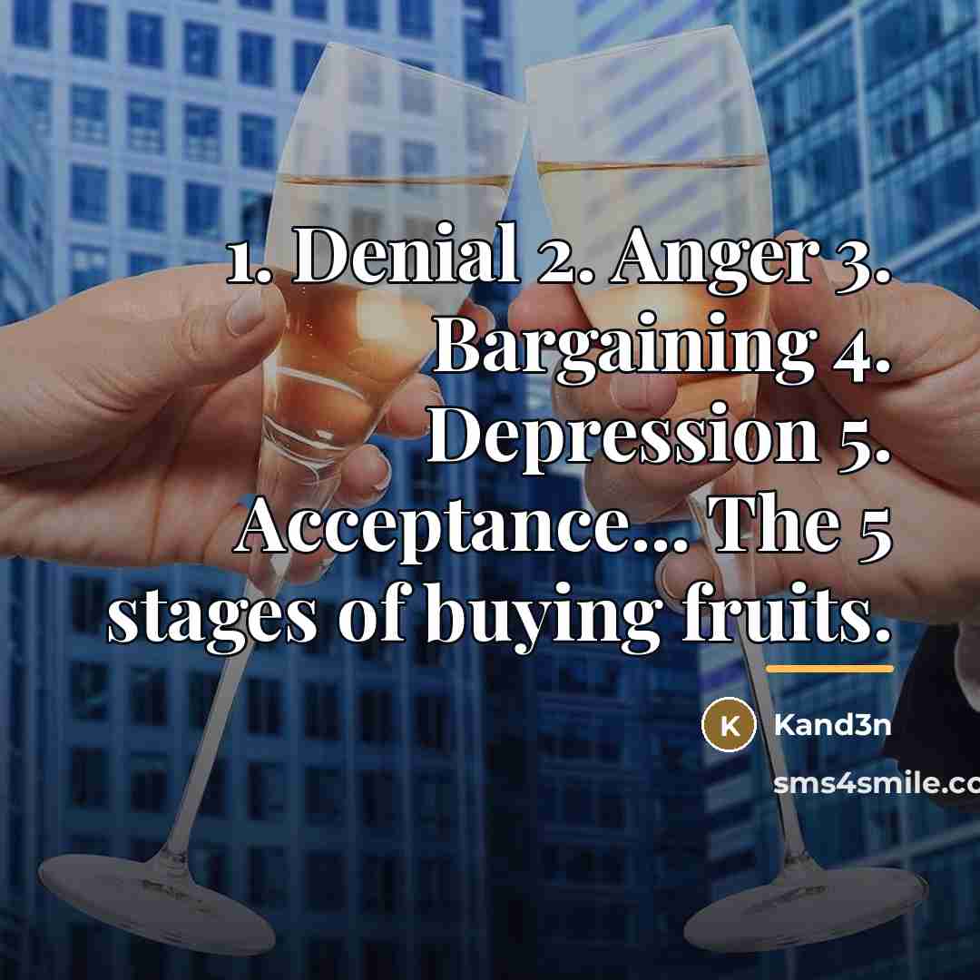 “1. Denial 2. Anger 3. Bargaining 4. Depression 5. Acceptance...…” quote by Kand3n