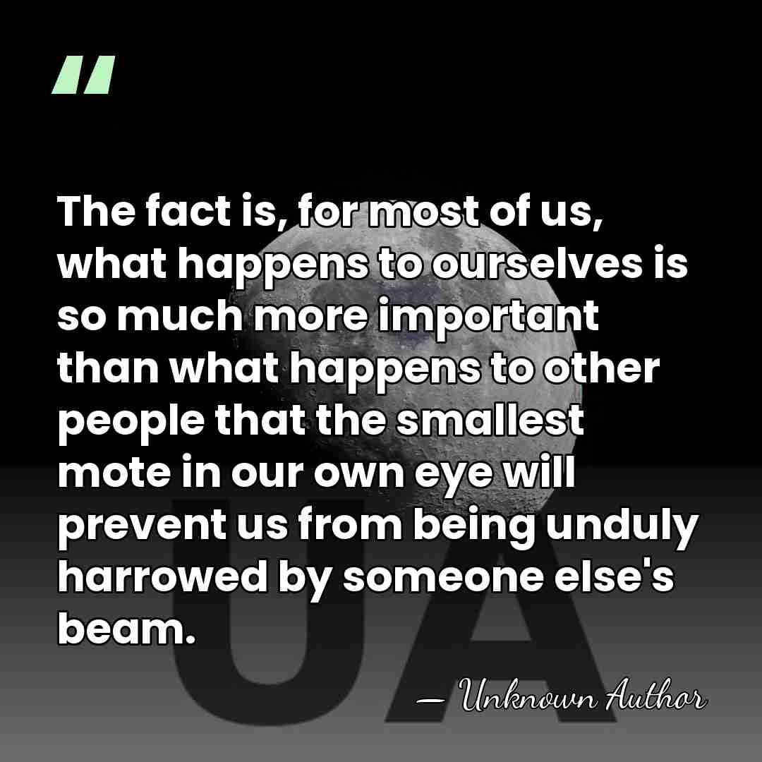 The fact is, for most of us, what happens to ourselves is&hellip; - Patricia Wentworth