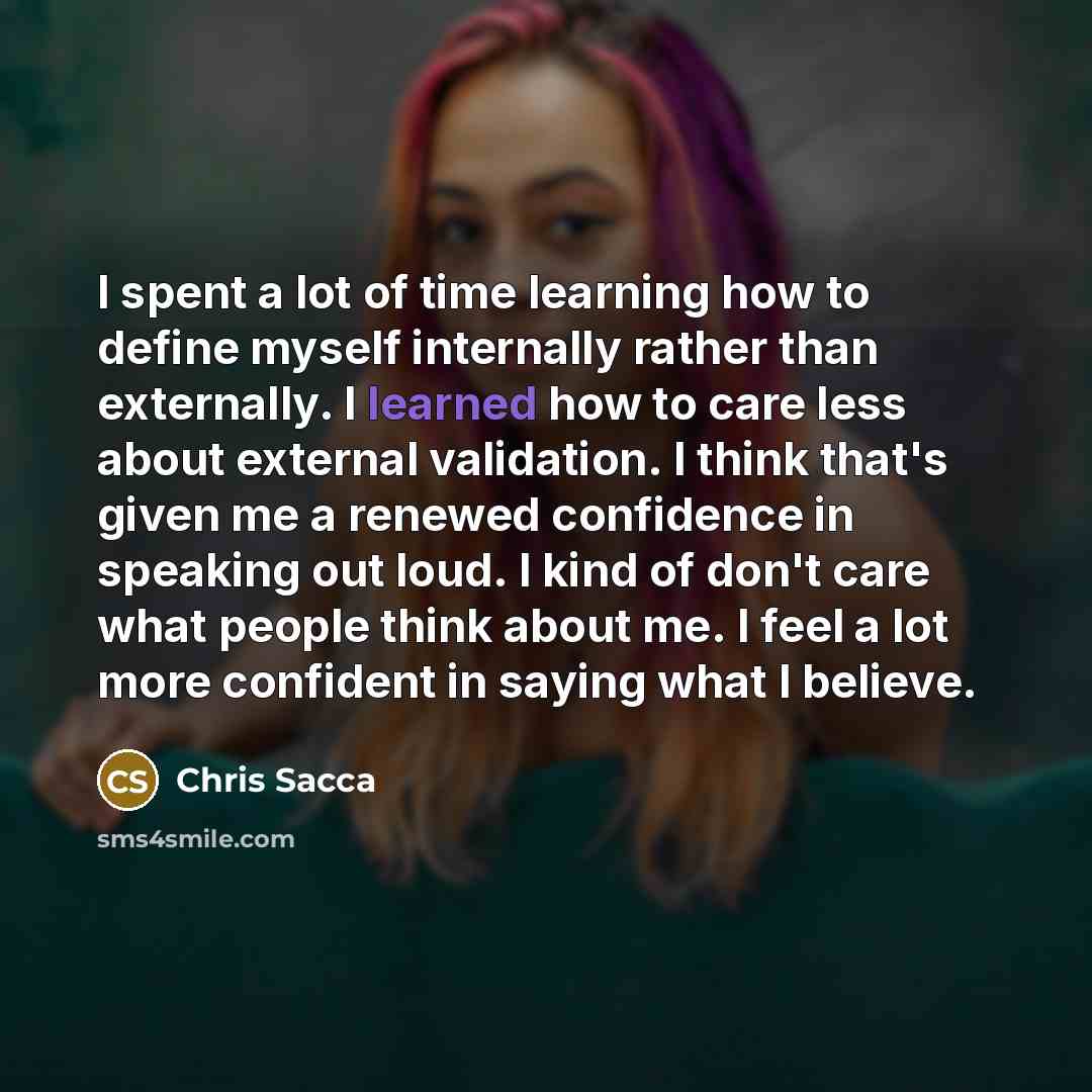“I spent a lot of time learning how to define…” quote by Chris Sacca