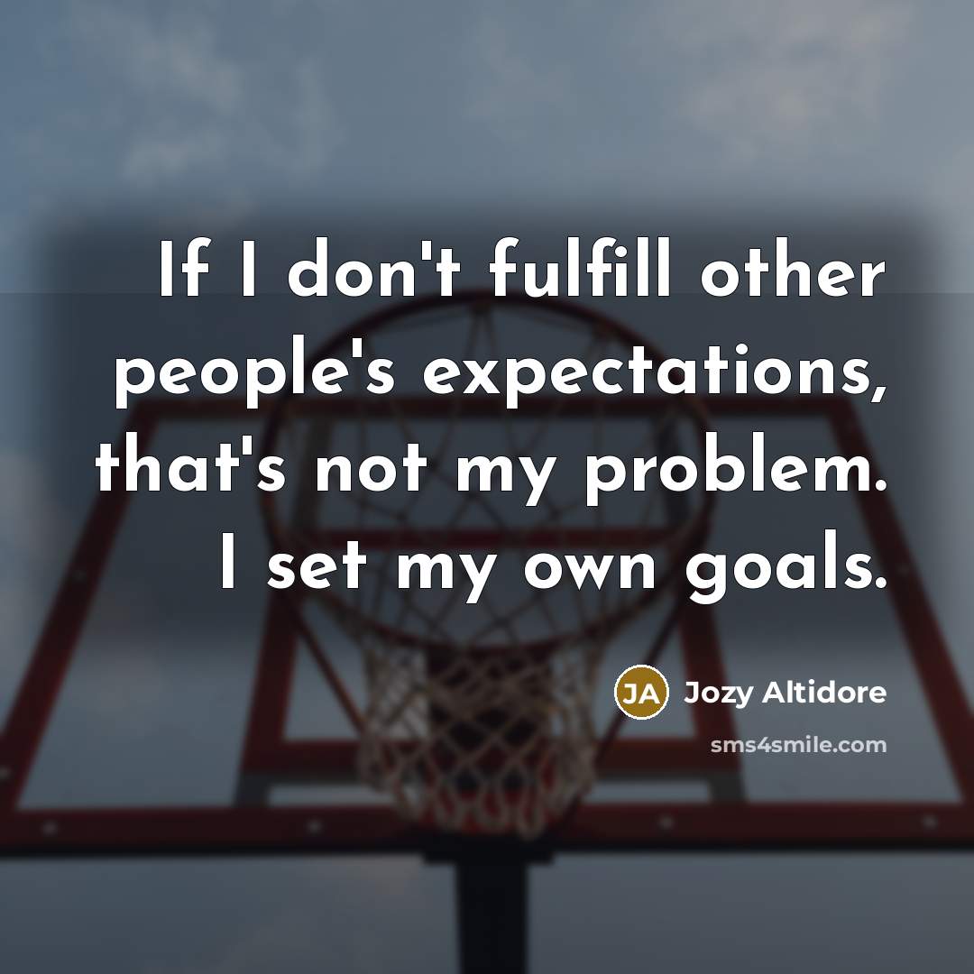 “If I don't fulfill other people's expectations, that's not my…” quote by Jozy Altidore