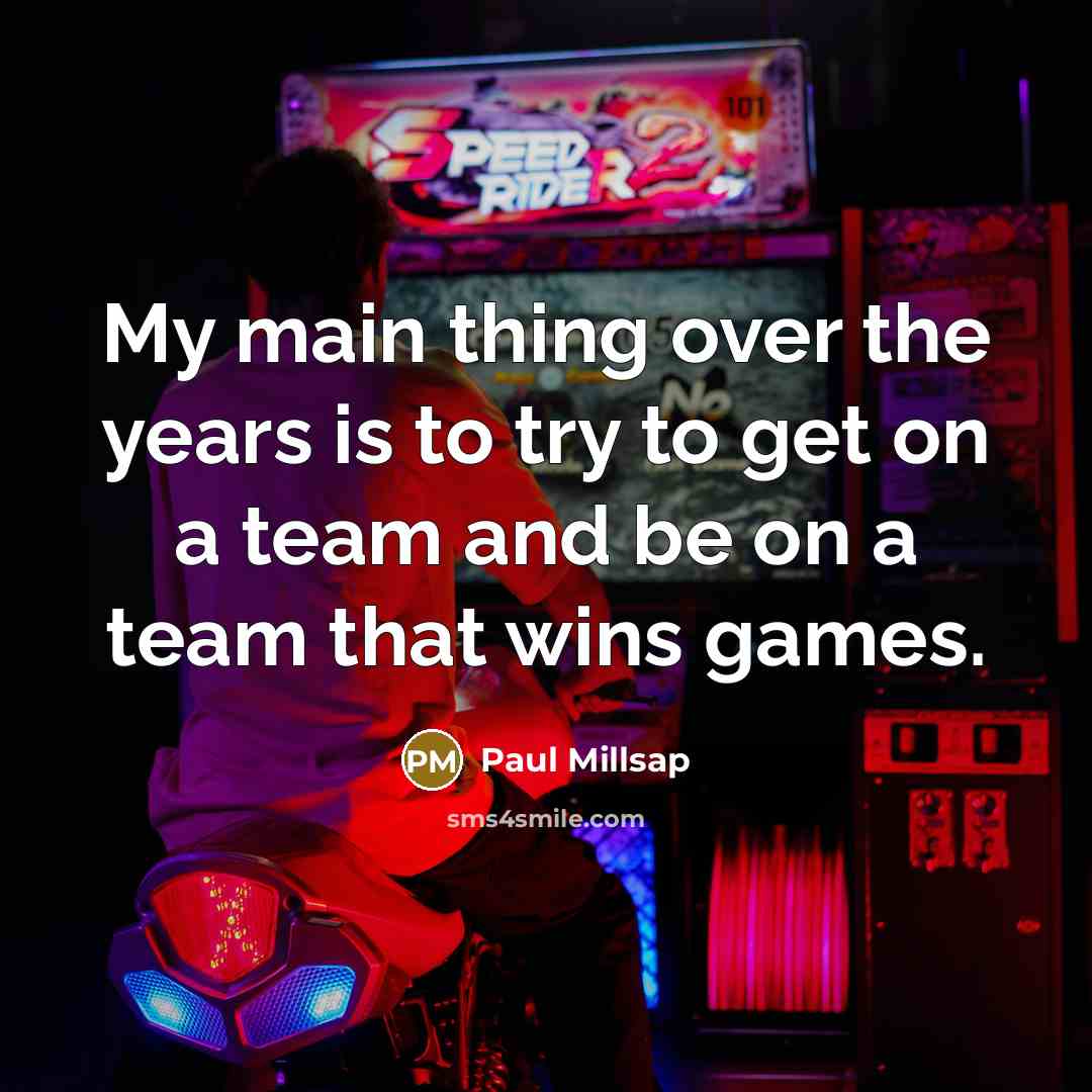 “My main thing over the years is to try to…” quote by Paul Millsap