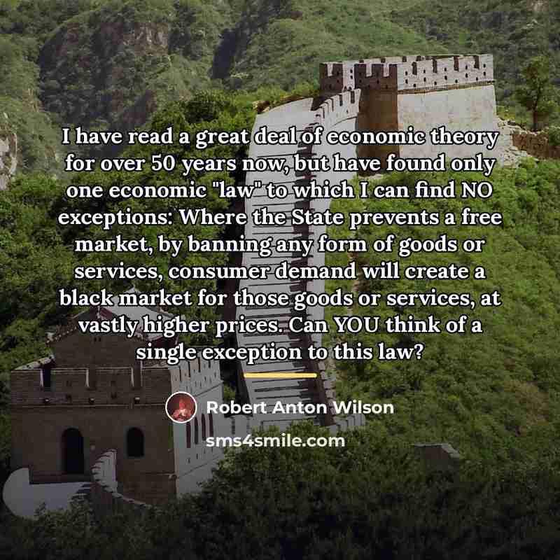 “I have read a great deal of economic theory for…” quote by Robert Anton Wilson
