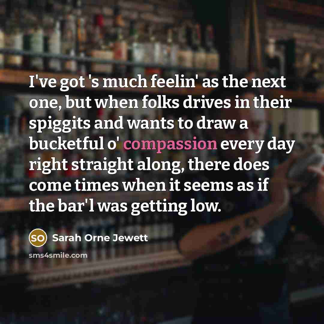 “I've got 's much feelin' as the next one, but…” quote by Sarah Orne Jewett