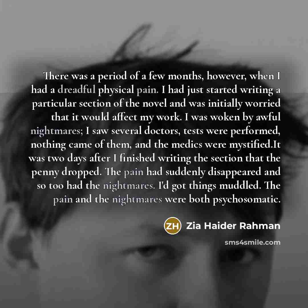 “There was a period of a few months, however, when…” quote by Zia Haider Rahman