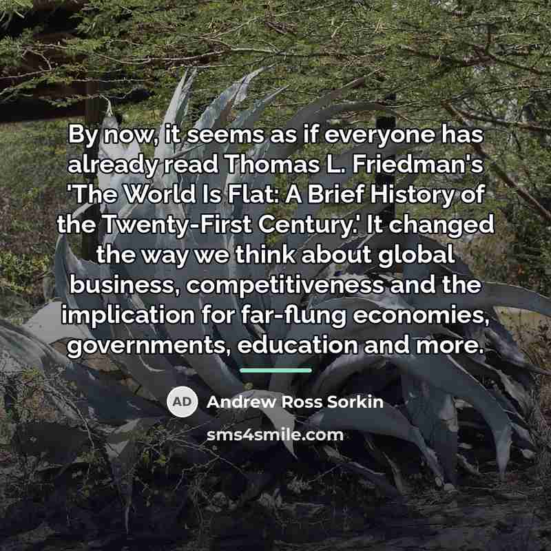 “By now, it seems as if everyone has already read…” quote by Andrew Ross Sorkin