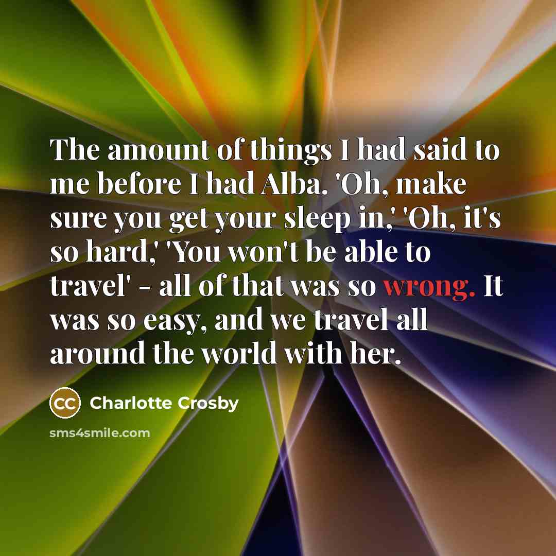 “The amount of things I had said to me before…” quote by Charlotte Crosby