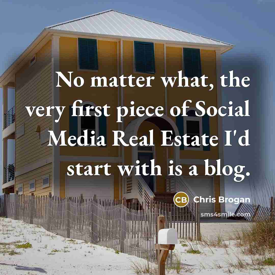 “No matter what, the very first piece of Social Media…” quote by Chris Brogan