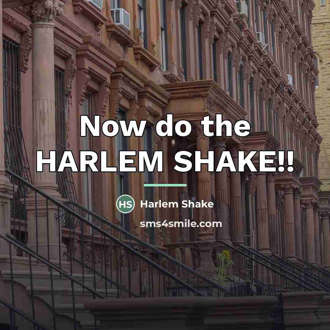 “Now do the HARLEM SHAKE!!…” quote by Harlem Shake