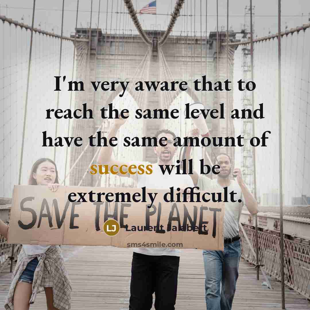 “I'm very aware that to reach the same level and…” quote by Laurent Jalabert