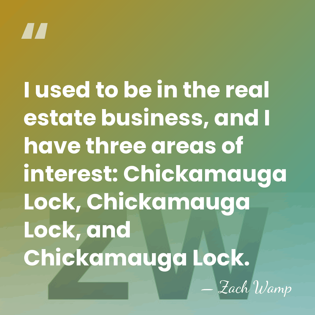 I used to be in the real estate business, and I have&hellip; - Zach Wamp