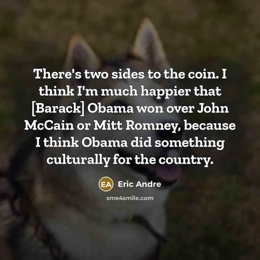 “There's two sides to the coin. I think I'm much…” quote by Eric Andre