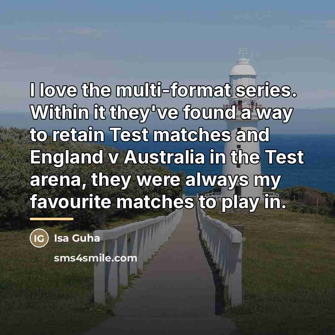 “I love the multi-format series. Within it they've found a…” quote by Isa Guha