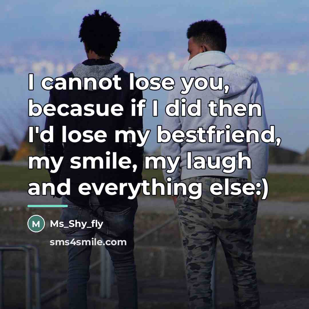 “I cannot lose you, becasue if I did then I'd…” quote by Ms_Shy_fly