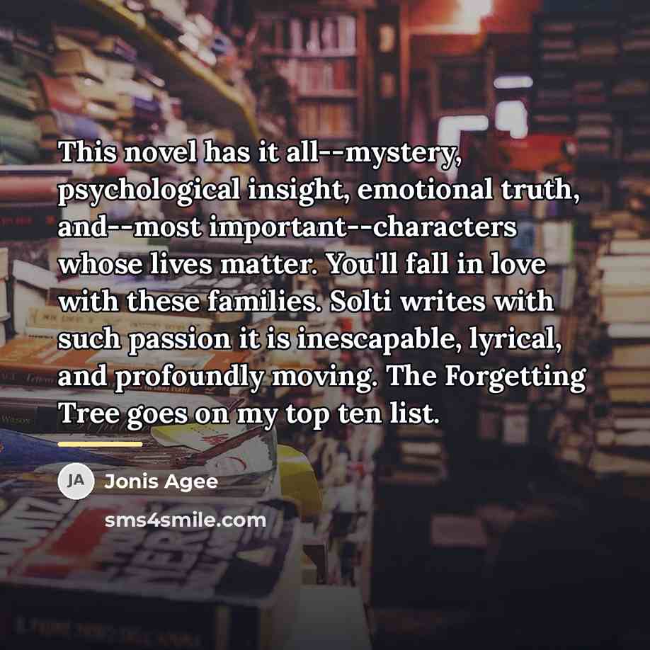 “This novel has it all--mystery, psychological insight, emotional truth, and--most…” quote by Jonis Agee