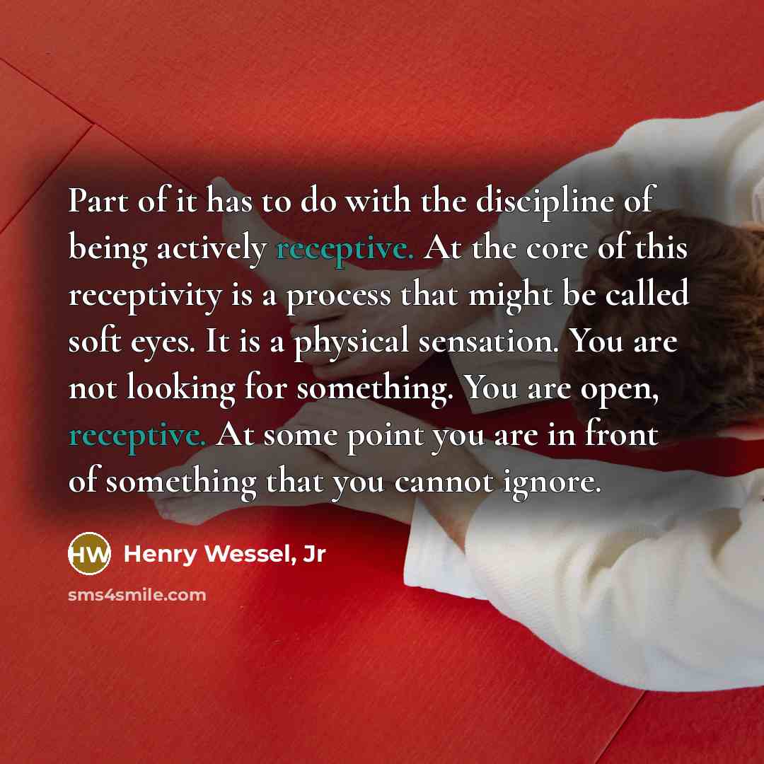 “Part of it has to do with the discipline of…” quote by Henry Wessel, Jr