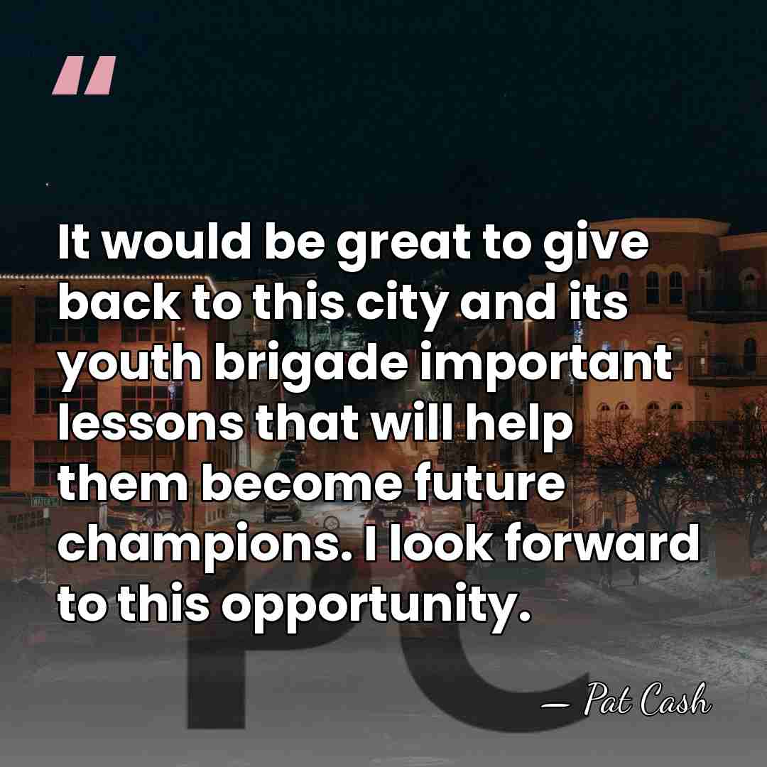 It would be great to give back to this city and its&hellip; - Pat Cash