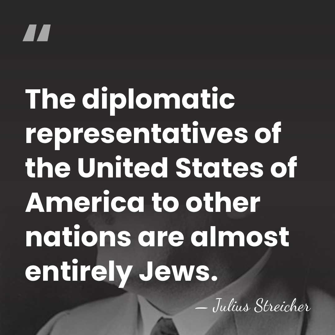 The diplomatic representatives of the United States of America to other nations&hellip; - Julius Streicher