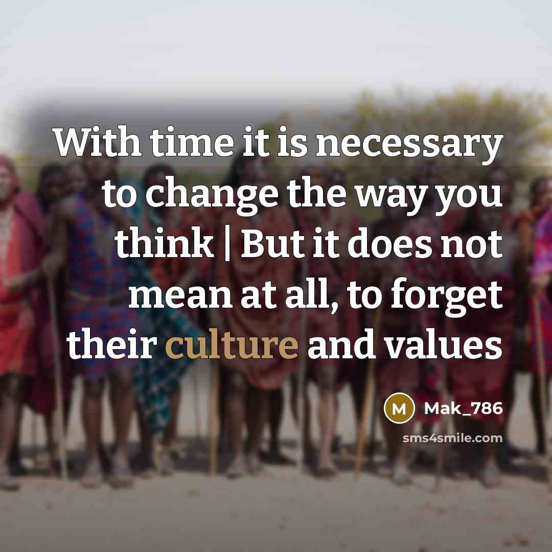 “With time it is necessary to change the way you…” quote by Mak_786
