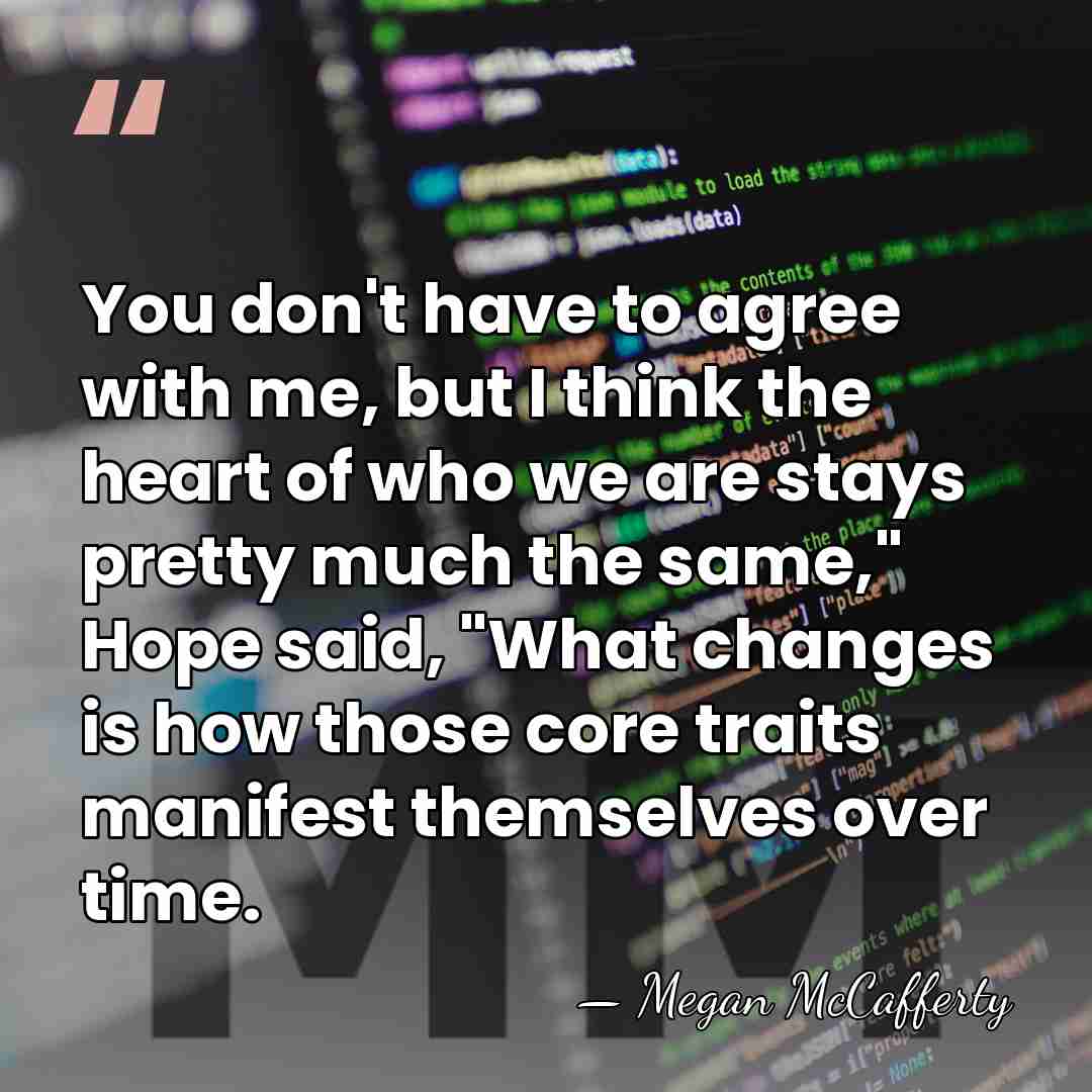 You don't have to agree with me, but I think the heart&hellip; - Megan McCafferty